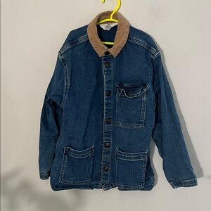 H&M Boys chore coat with cord collar